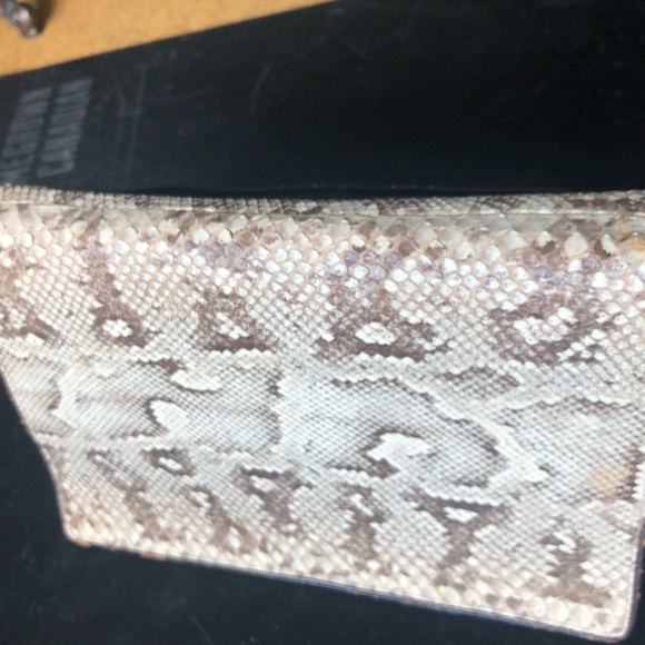 Vintage Snake Skin Clutch Purse - Picture 9 of 16